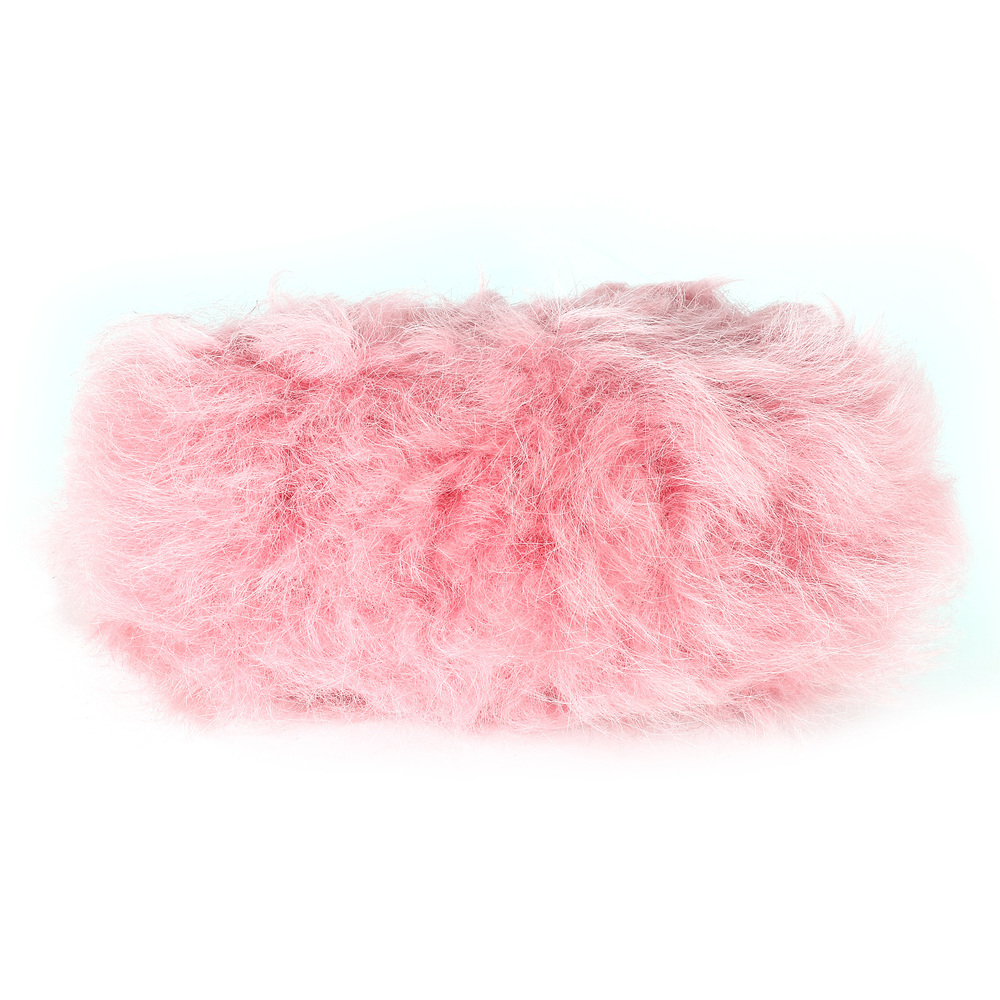 Chanel Pink Shearling Lambskin Jewel Hook Card Holder - Picture 6 of 7